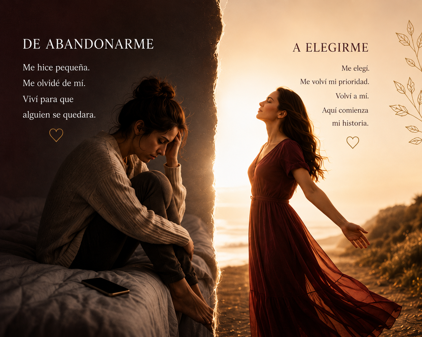 De abandonarme a elegirme